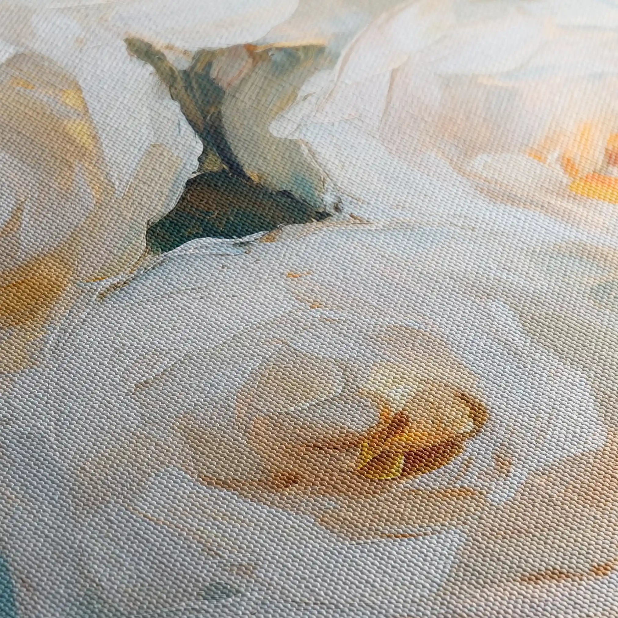 Floral Canvas Wall Art WAD1416-F 90 x 60 cm / Stretched on hidden frame