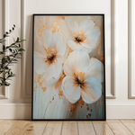 Floral Canvas Wall Art WAD1417-F 90 x 60 cm / Stretched on hidden frame
