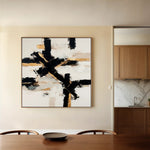 Abstract 1418 Canvas Art 60 x 60 cm / Stretched on hidden frame
