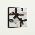 Abstract 1418 Canvas Art 60 x 60 cm / Stretched on hidden frame