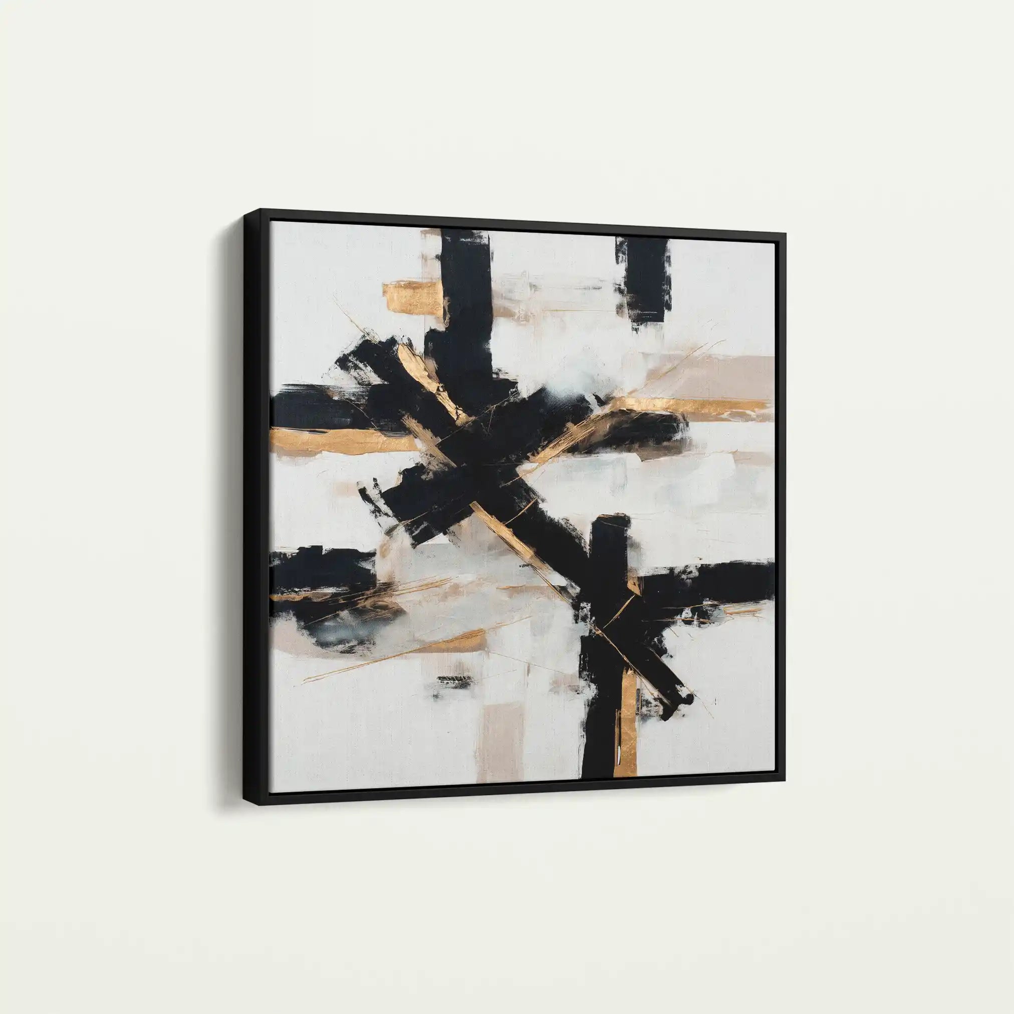 Abstract 1418 Canvas Art 60 x 60 cm / Stretched on hidden frame