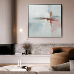 Abstract 1419 Canvas Art 60 x 60 cm / Stretched on hidden frame