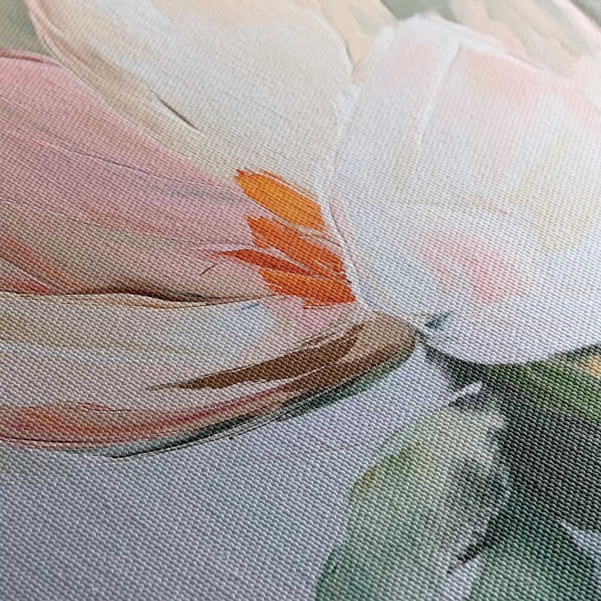 Floral Canvas Wall Art WAD1419-F 90 x 60 cm / Stretched on hidden frame