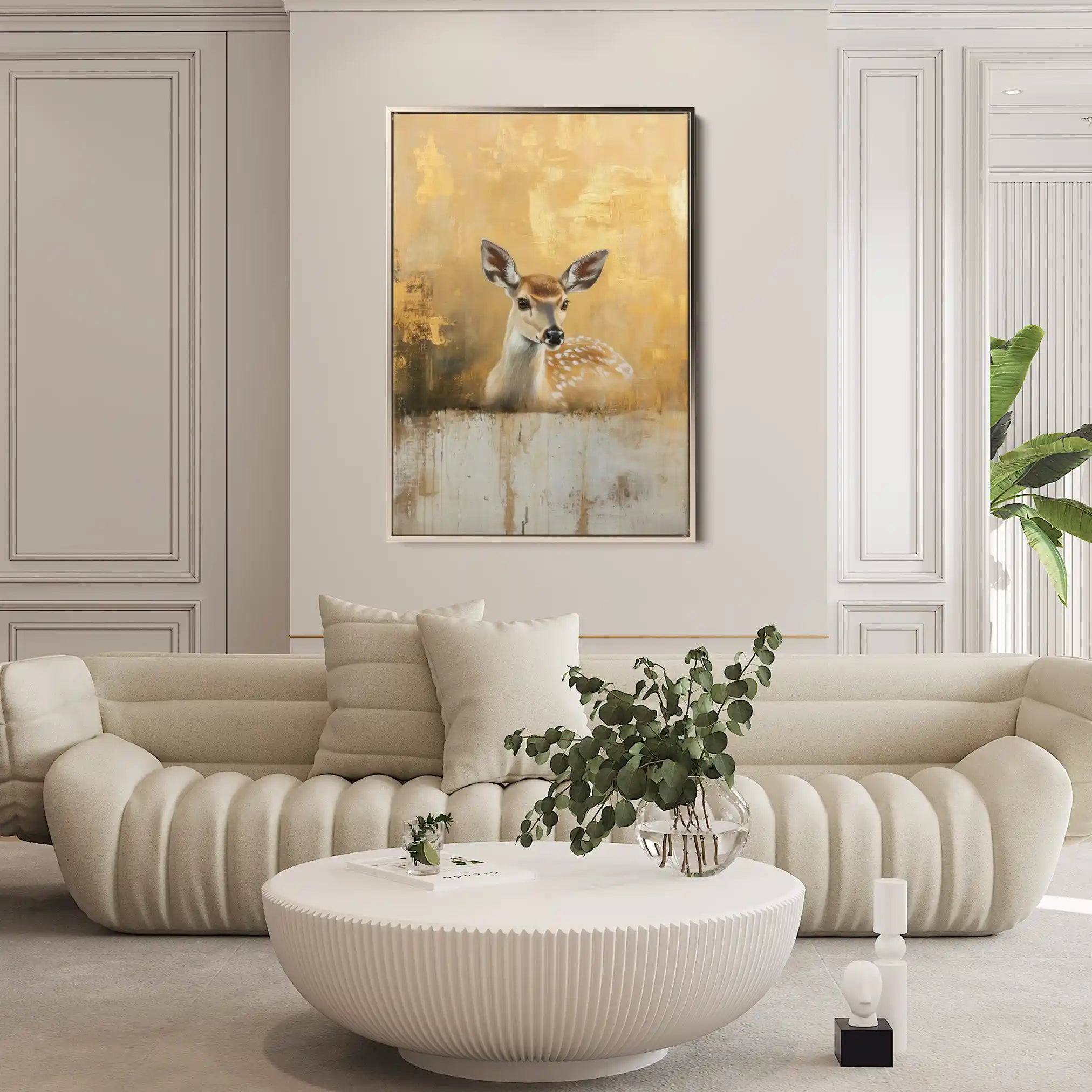 Animals 142 Canvas Art 90 x 60 cm / Stretched on hidden frame
