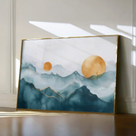 Boho 142 Canvas Art 90 x 60 cm / Stretched on hidden frame