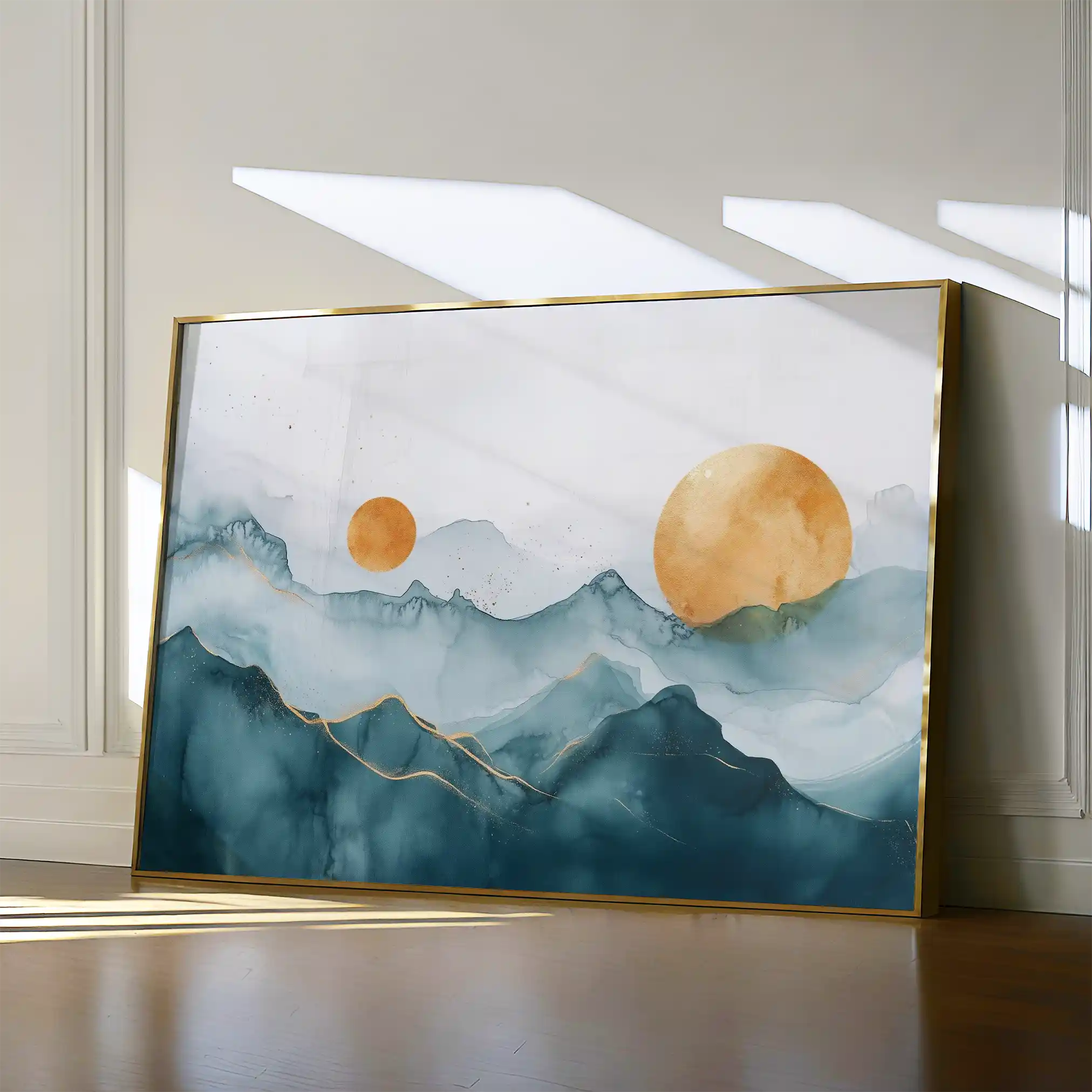 Boho 142 Canvas Art 90 x 60 cm / Stretched on hidden frame