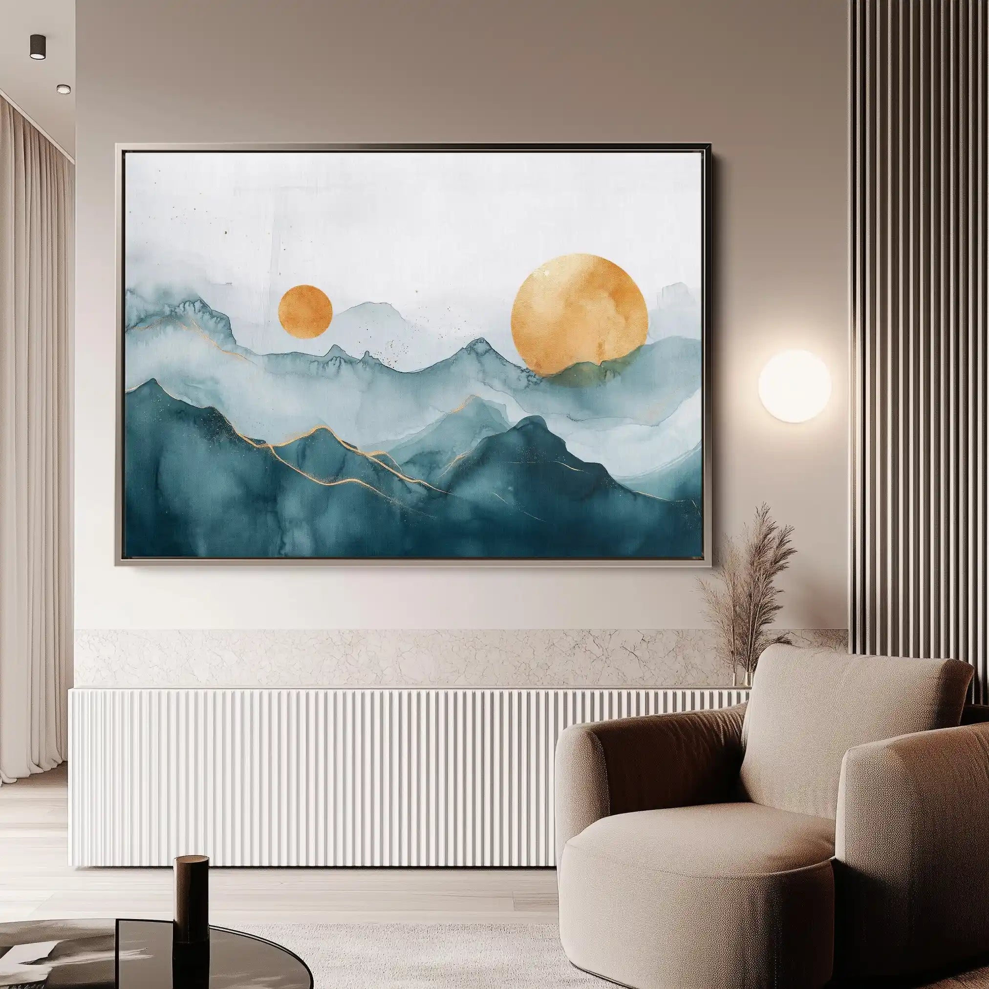 Boho 142 Canvas Art 90 x 60 cm / Stretched on hidden frame