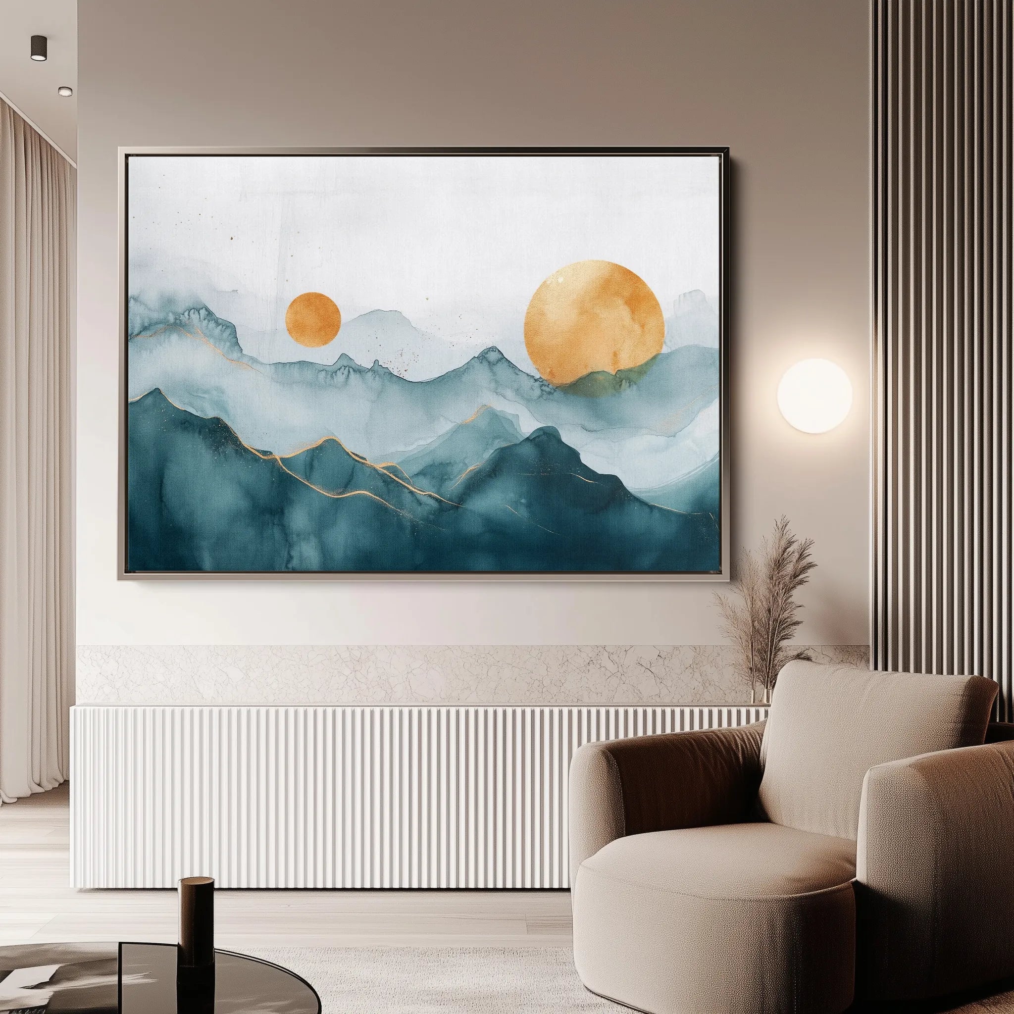 Boho Canvas Wall Art WAD142-BH 90 x 60 cm / Stretched on hidden frame