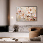 Floral Canvas Wall Art WAD142-F 90 x 60 cm / Stretched on hidden frame