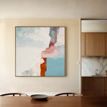 Abstract 1420 Canvas Art 60 x 60 cm / Stretched on hidden frame