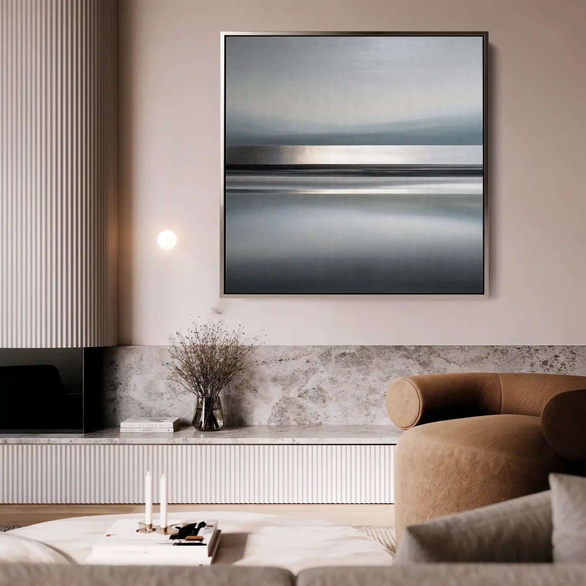 Abstract 1421 Canvas Art 60 x 60 cm / Stretched on hidden frame