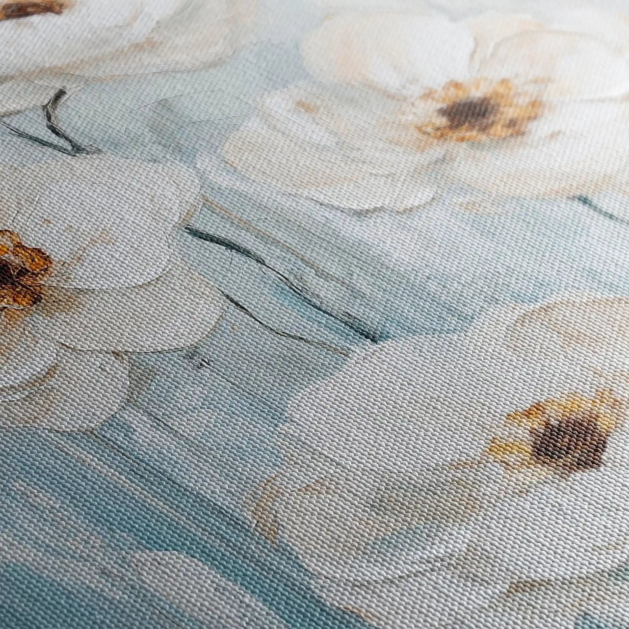 Floral Canvas Wall Art WAD1421-F 90 x 60 cm / Stretched on hidden frame