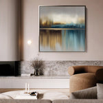 Abstract 1422 Canvas Art 60 x 60 cm / Stretched on hidden frame
