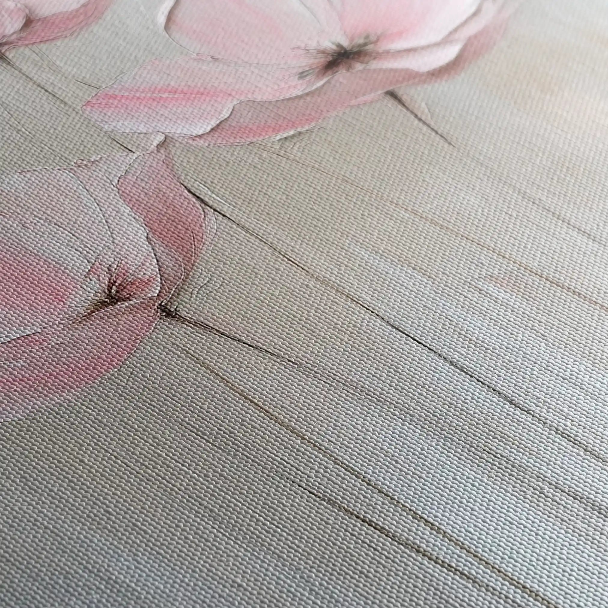 Floral Canvas Wall Art WAD1422-F 90 x 60 cm / Stretched on hidden frame