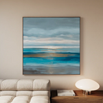 Abstract 1424 Canvas Art 60 x 60 cm / Stretched on hidden frame