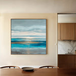 Abstract 1424 Canvas Art 60 x 60 cm / Stretched on hidden frame