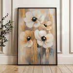 Floral Canvas Wall Art WAD1424-F 90 x 60 cm / Stretched on hidden frame