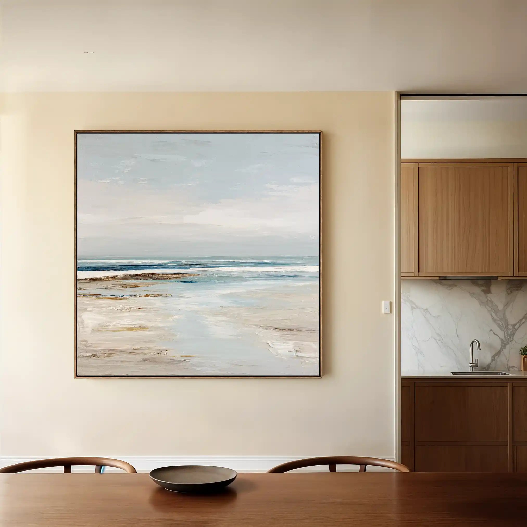 Abstract 1425 Canvas Art 60 x 60 cm / Stretched on hidden frame