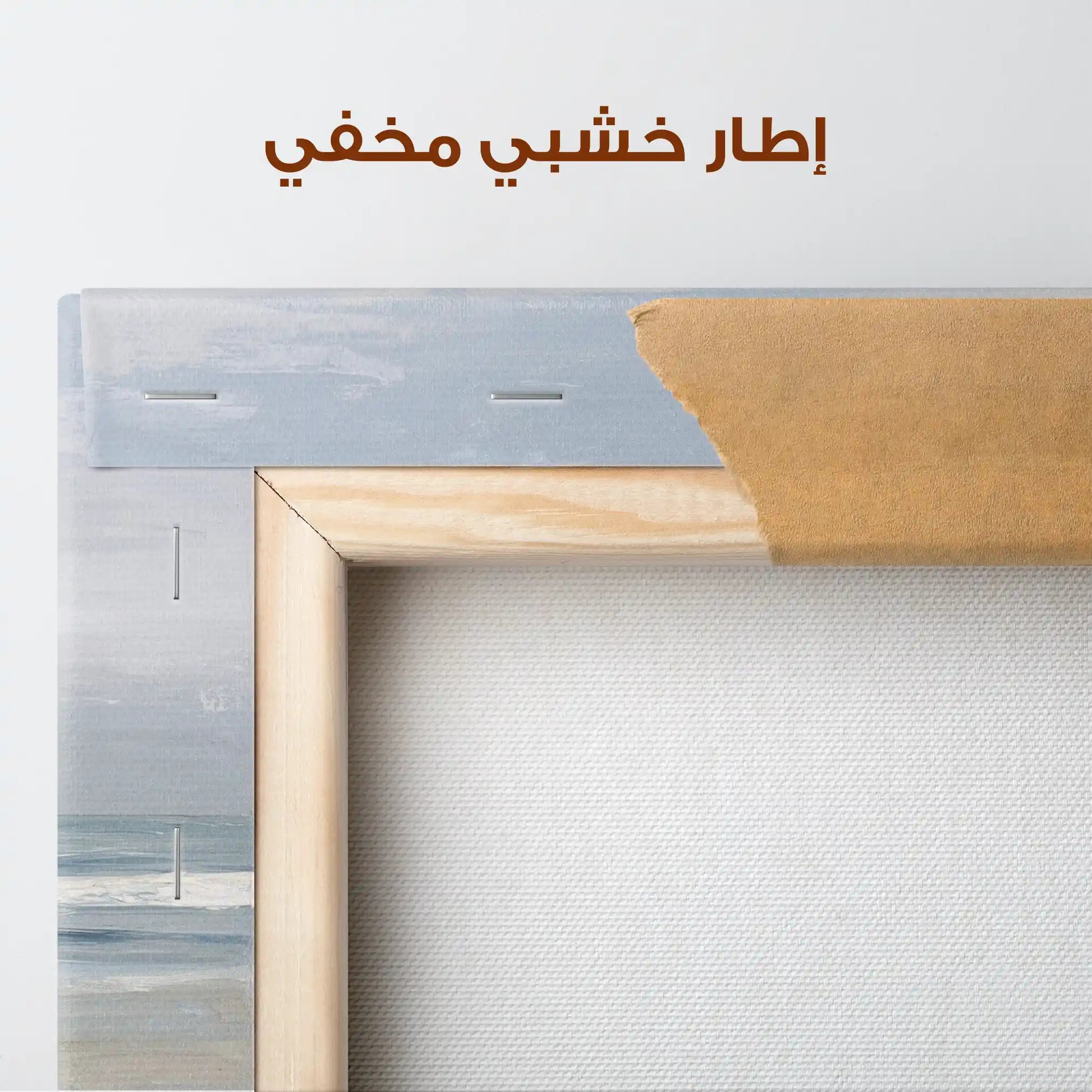 Abstract 1425 Canvas Art 60 x 60 cm / Stretched on hidden frame