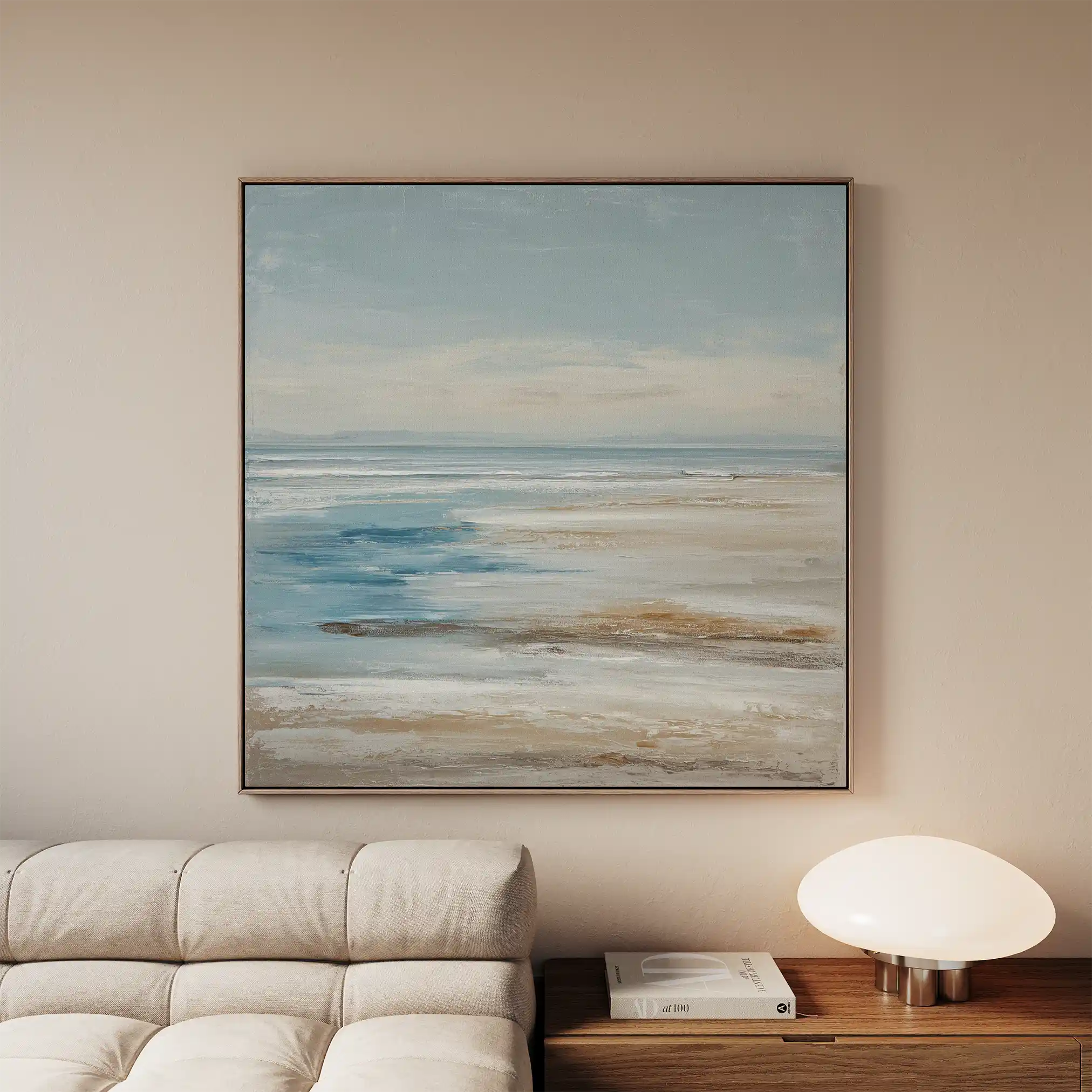 Abstract 1426 Canvas Art 60 x 60 cm / Stretched on hidden frame