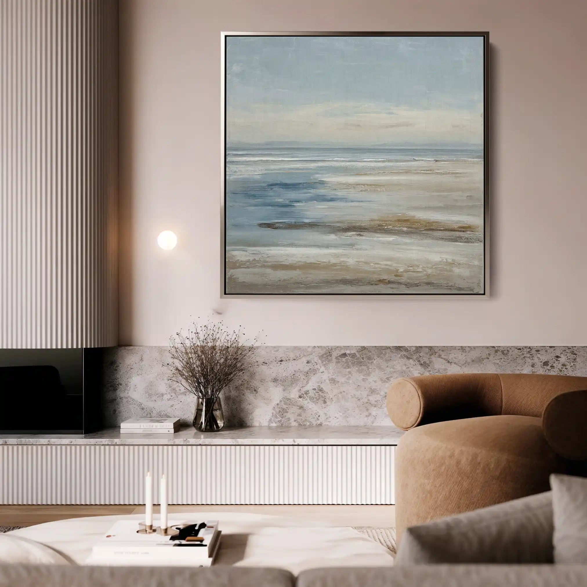 Abstract 1426 Canvas Art 60 x 60 cm / Stretched on hidden frame