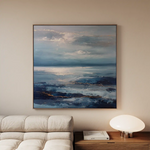 Abstract 1427 Canvas Art 60 x 60 cm / Stretched on hidden frame