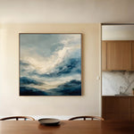 Abstract 1428 Canvas Art 60 x 60 cm / Stretched on hidden frame