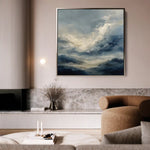 Abstract 1428 Canvas Art 60 x 60 cm / Stretched on hidden frame