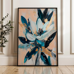Floral Canvas Wall Art WAD1428-F 90 x 60 cm / Stretched on hidden frame