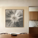 Abstract 1429 Canvas Art 60 x 60 cm / Stretched on hidden frame