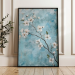 Floral Canvas Wall Art WAD1429-F 90 x 60 cm / Stretched on hidden frame