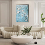 Floral Canvas Wall Art WAD1429-F 90 x 60 cm / Stretched on hidden frame