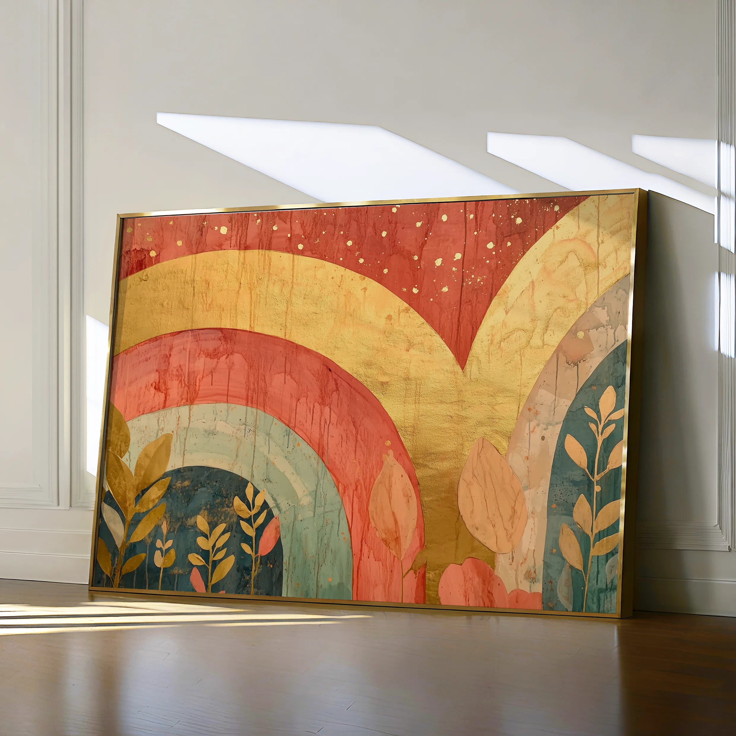 Boho Canvas Wall Art WAD143-BH 90 x 60 cm / Stretched on hidden frame
