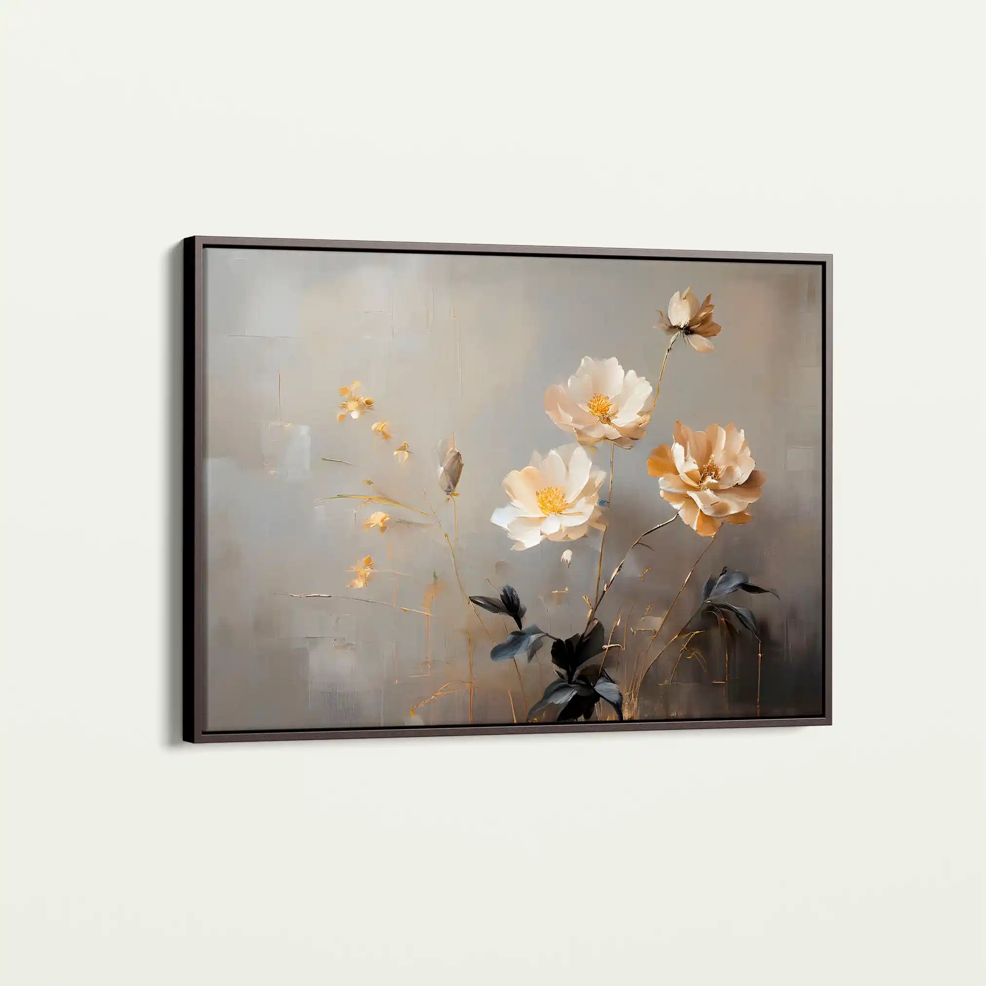 Floral Canvas Wall Art WAD143-F 90 x 60 cm / Stretched on hidden frame