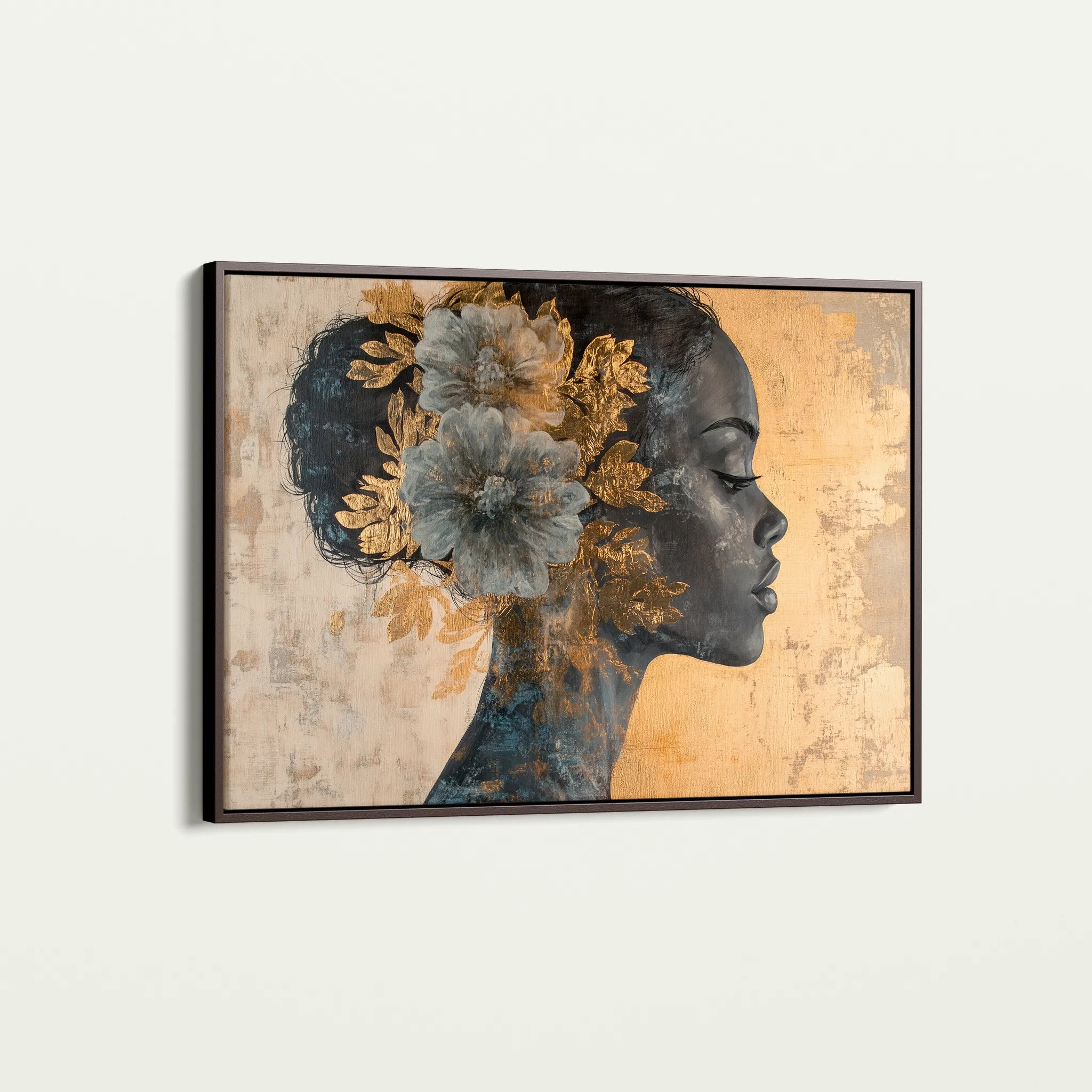 Portrait Canvas Wall Art WAD143-P 90 x 60 cm / Stretched on hidden frame