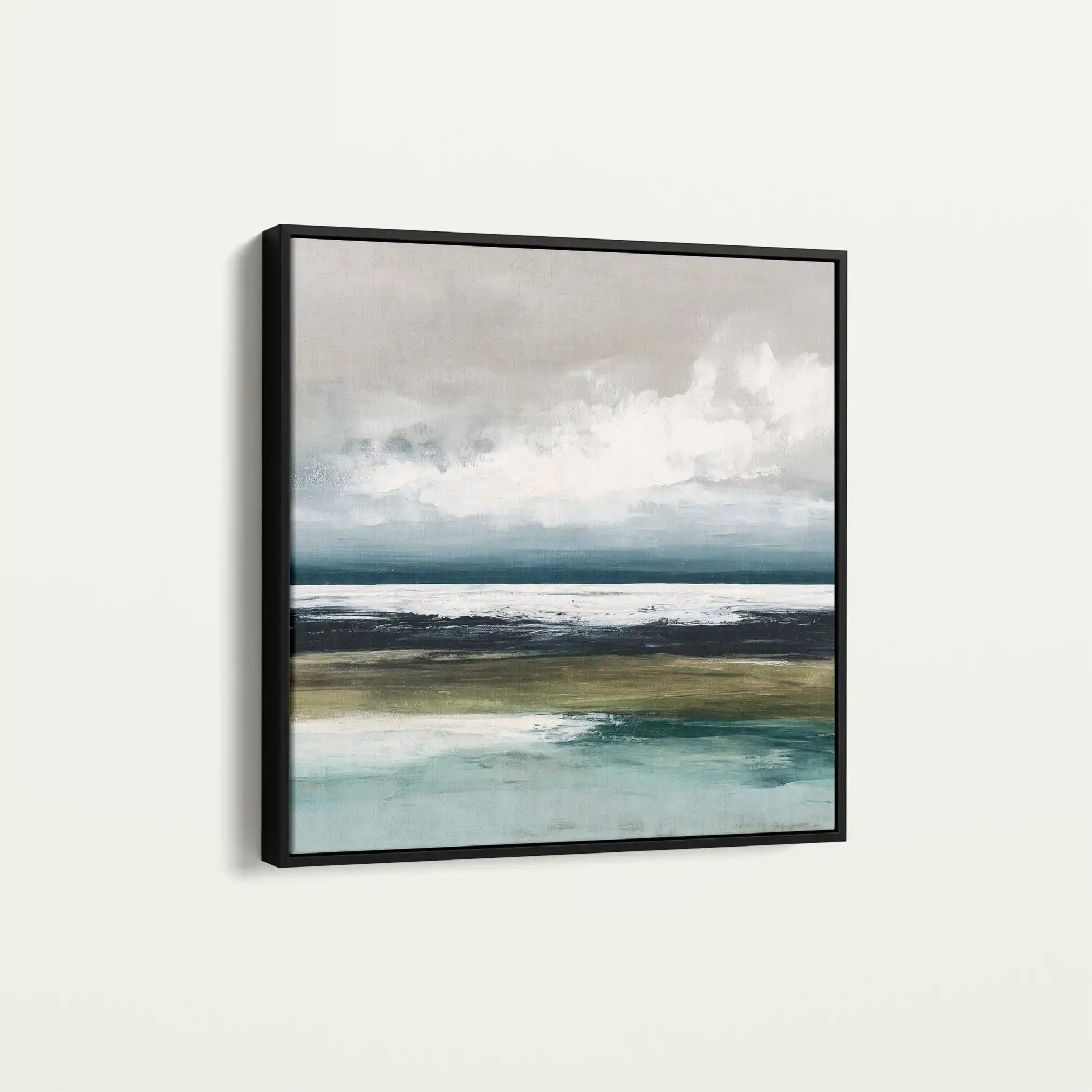 Abstract 1431 Canvas Art 60 x 60 cm / Stretched on hidden frame