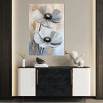 Floral Canvas Wall Art WAD1432-F 90 x 60 cm / Stretched on hidden frame