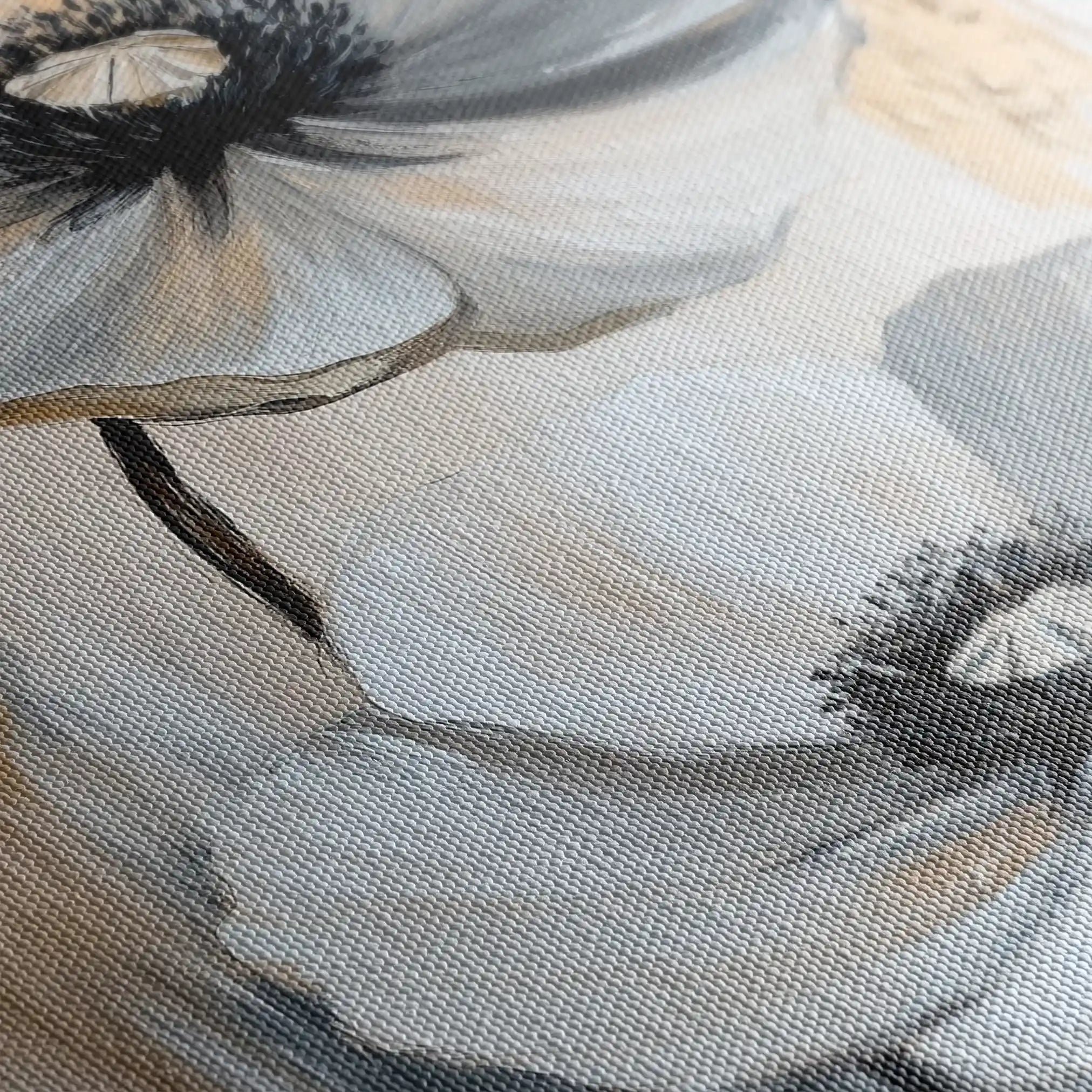 Floral Canvas Wall Art WAD1432-F 90 x 60 cm / Stretched on hidden frame