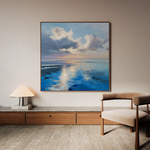 Abstract 1433 Canvas Art 60 x 60 cm / Stretched on hidden frame