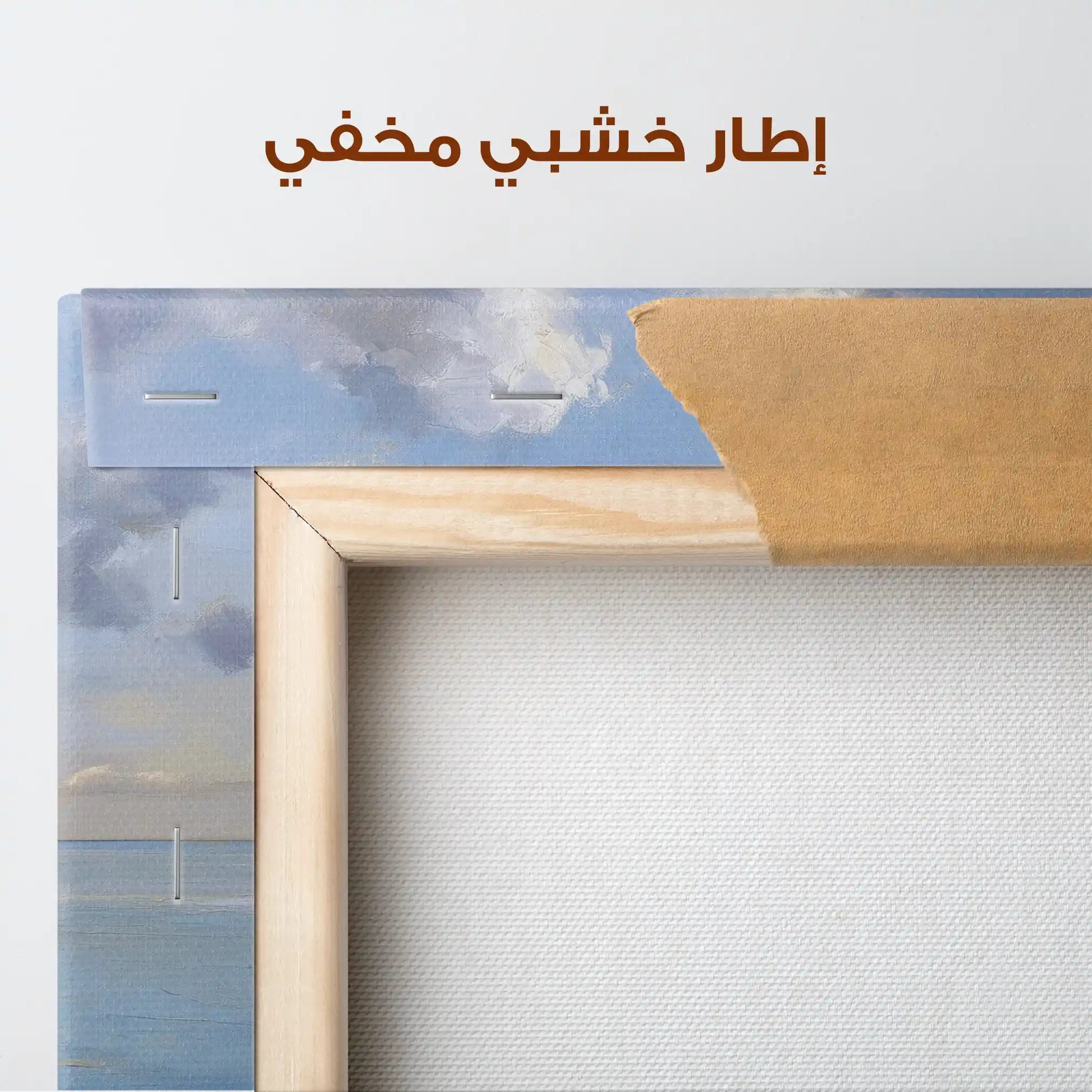 Abstract 1433 Canvas Art 60 x 60 cm / Stretched on hidden frame