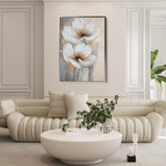Floral Canvas Wall Art WAD1433-F 90 x 60 cm / Stretched on hidden frame