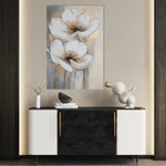 Floral Canvas Wall Art WAD1433-F 90 x 60 cm / Stretched on hidden frame