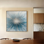 Abstract 1434 Canvas Art 60 x 60 cm / Stretched on hidden frame