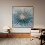 Abstract 1434 Canvas Art 60 x 60 cm / Stretched on hidden frame