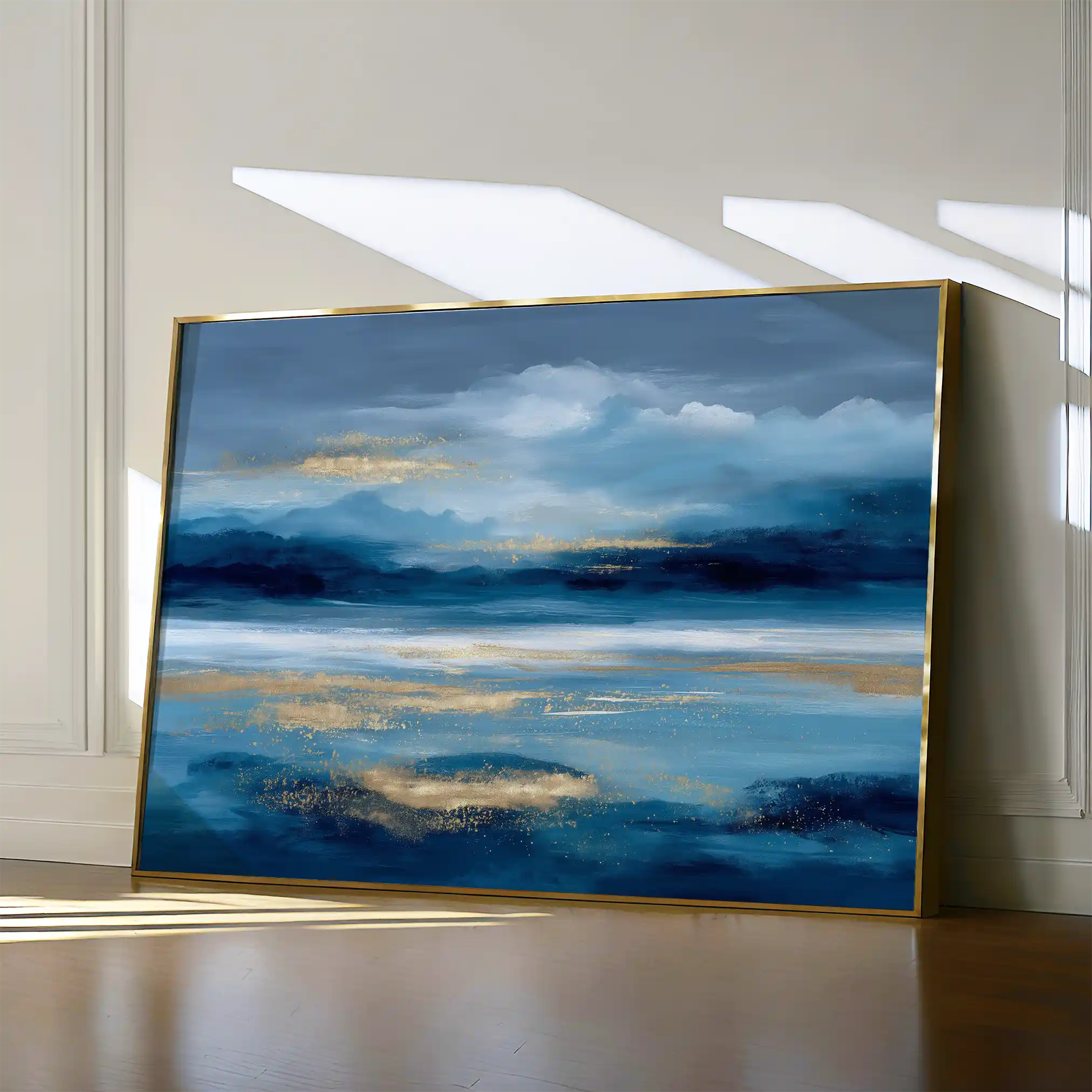 Abstract 1436 Canvas Art 60 x 40 cm / Stretched on hidden frame