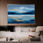 Abstract 1436 Canvas Art 60 x 40 cm / Stretched on hidden frame
