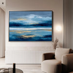 Abstract 1436 Canvas Art 60 x 40 cm / Stretched on hidden frame
