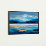 Abstract 1436 Canvas Art 60 x 40 cm / Stretched on hidden frame