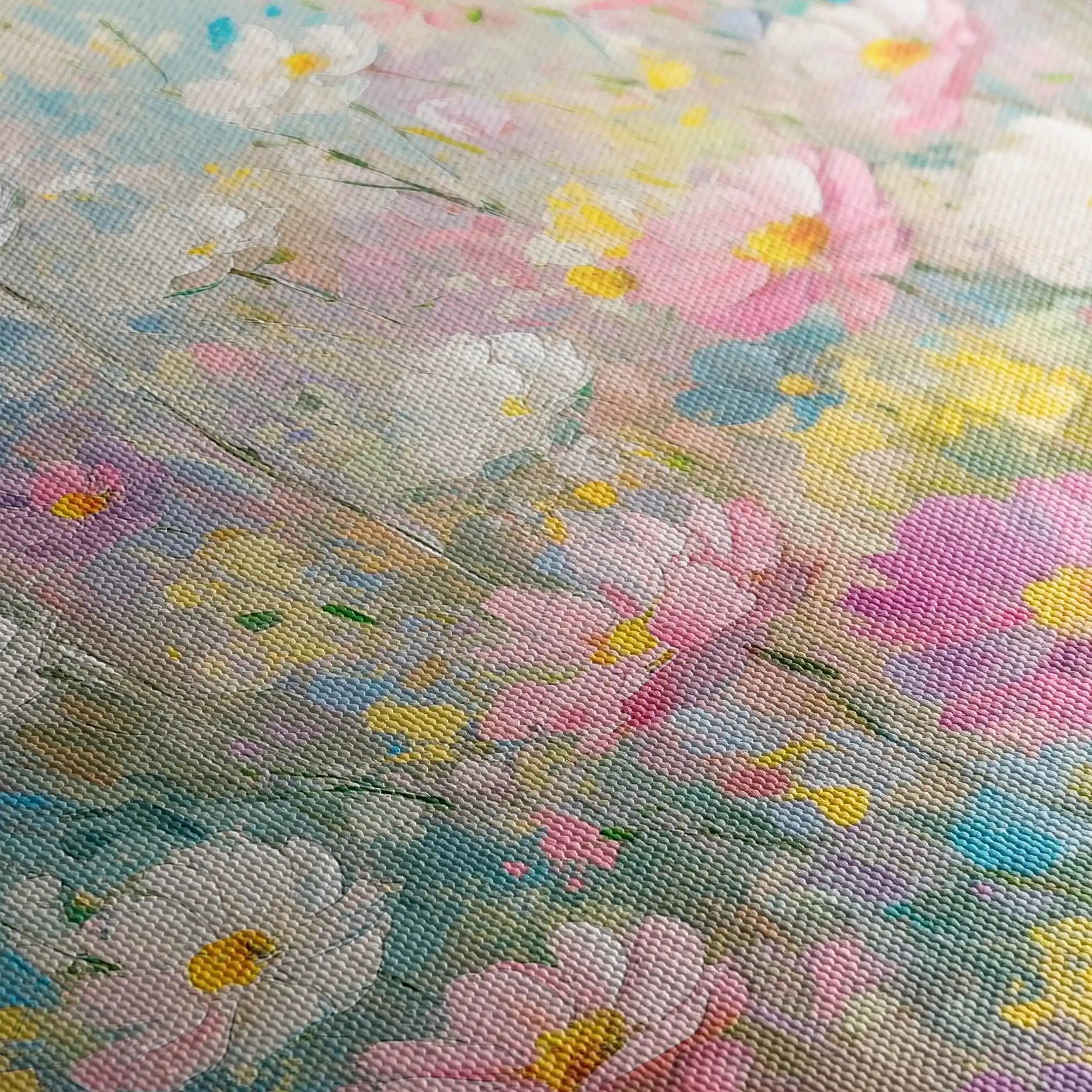 Floral Canvas Wall Art WAD1437-F 90 x 60 cm / Stretched on hidden frame