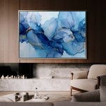 Abstract 1438 Canvas Art 60 x 40 cm / Stretched on hidden frame